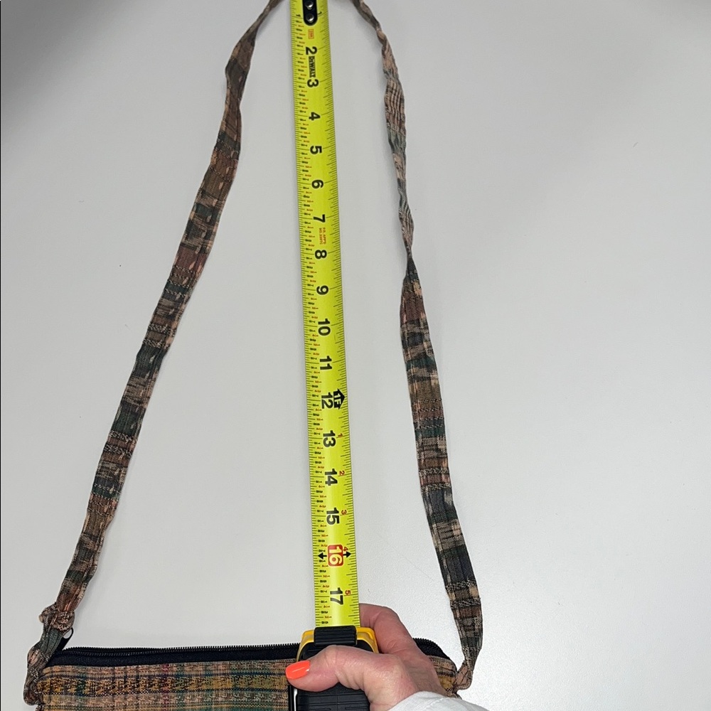 Source Unknown Colorful Patterned Crossbody Bag - image 5